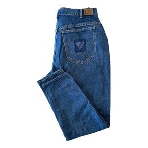 Vintage Lee Skyriders High Waist Tapered‎ Mom Jeans Sz 18W/32M